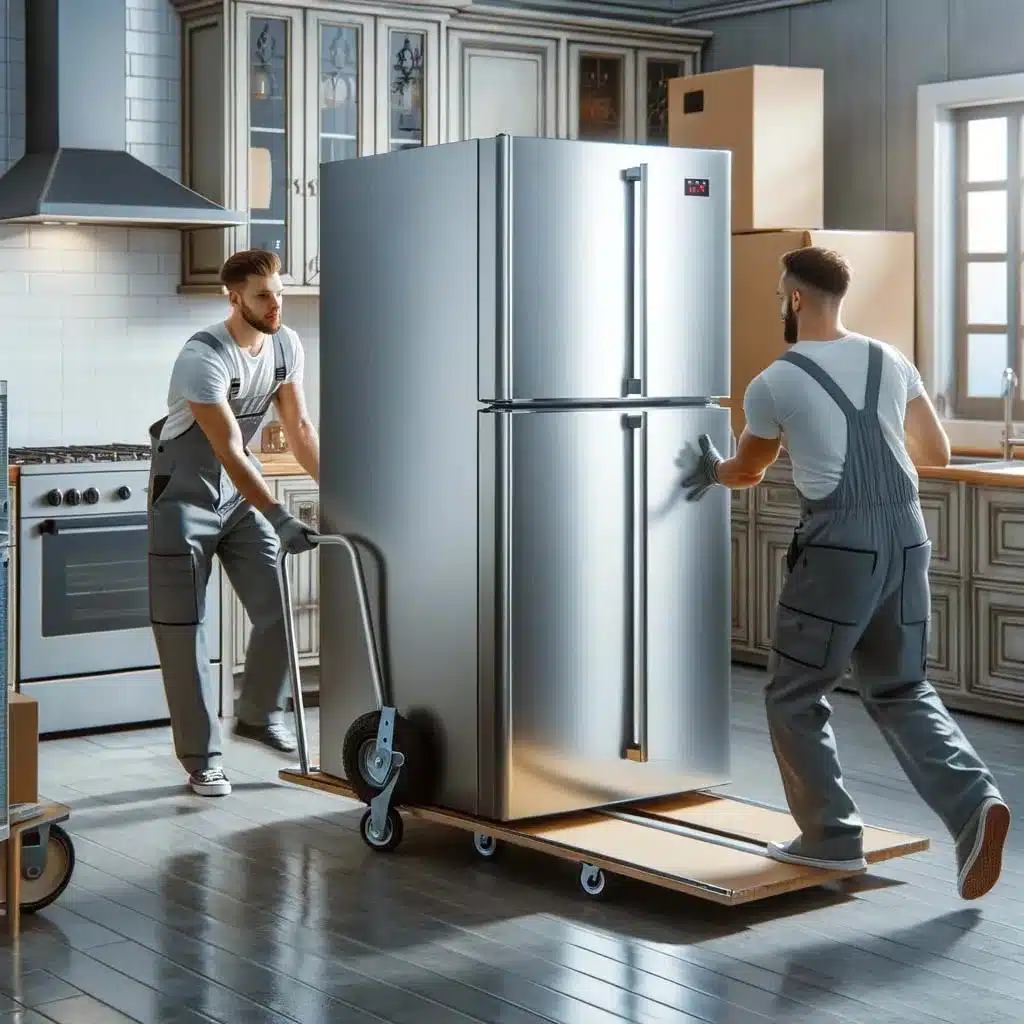 how to move a fridge