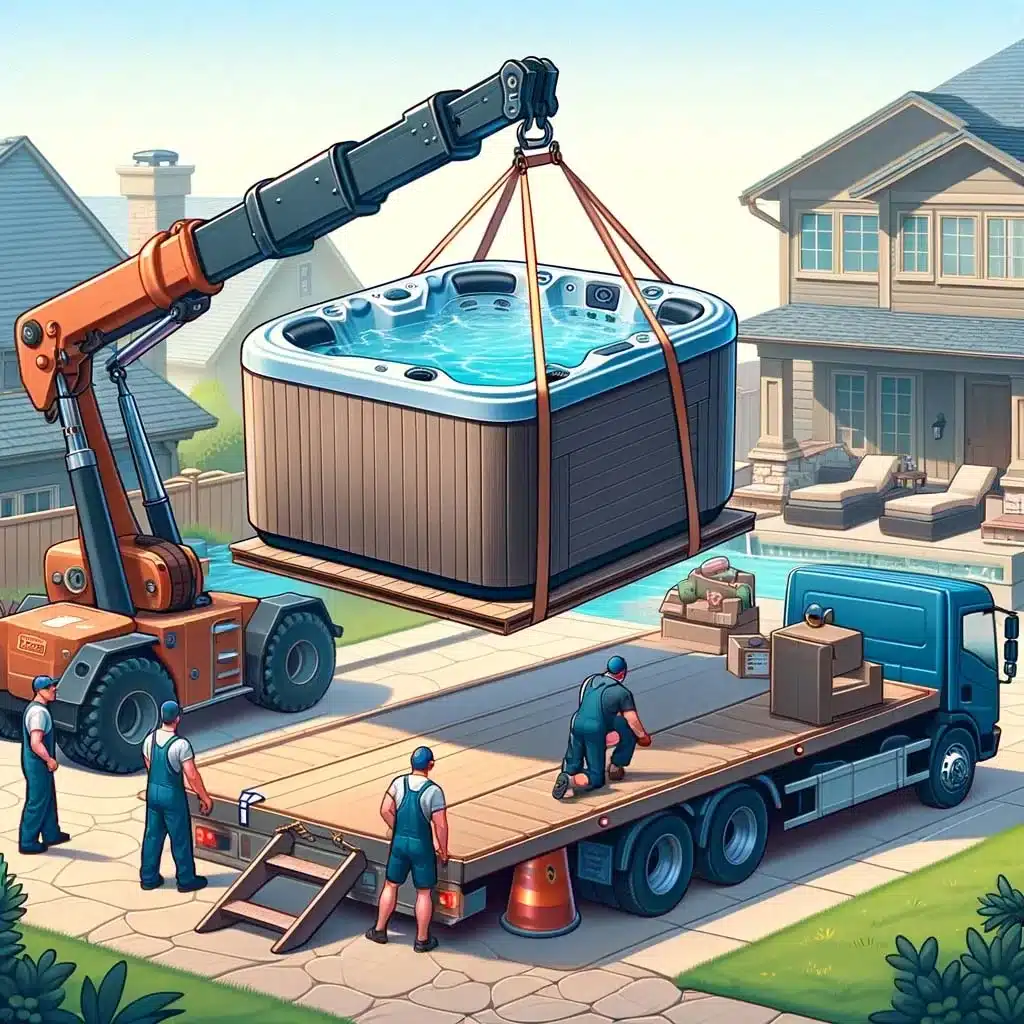 hot tub moving tips