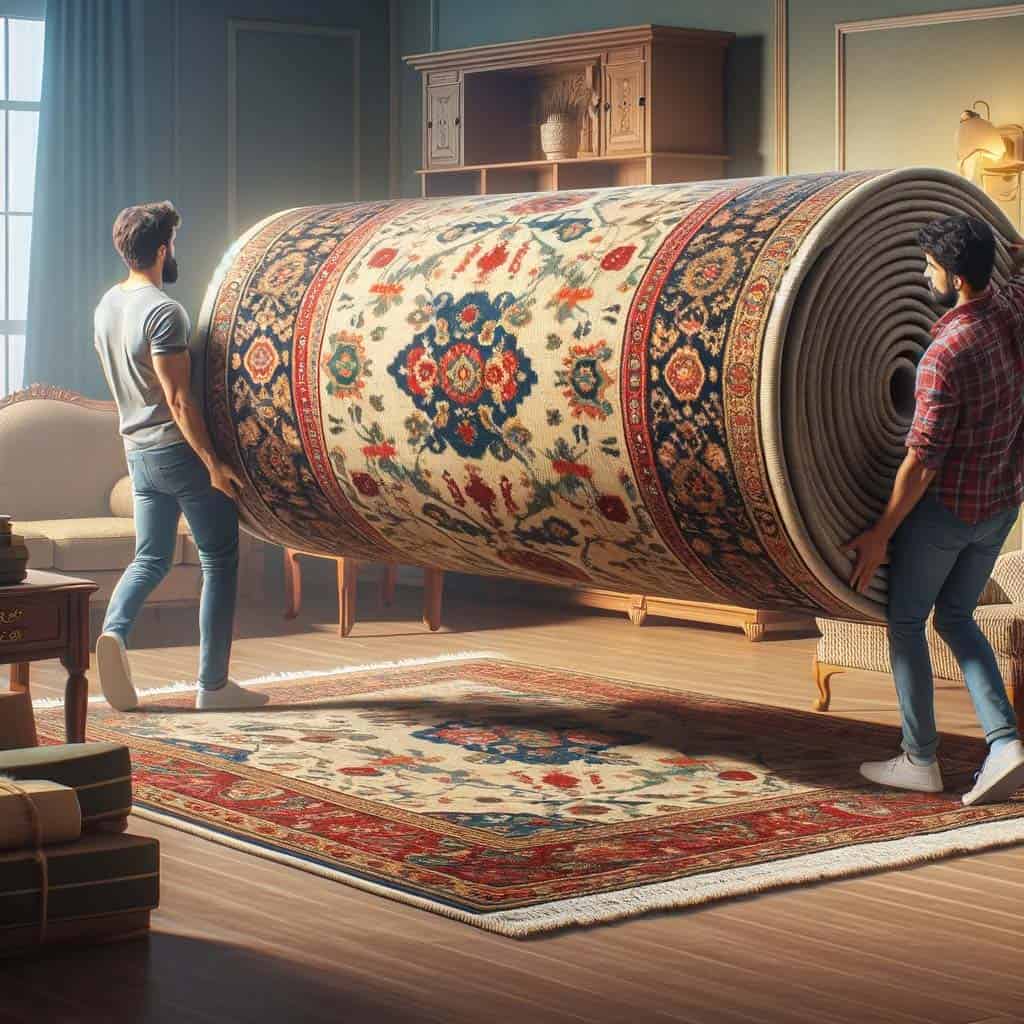 moving a rug
